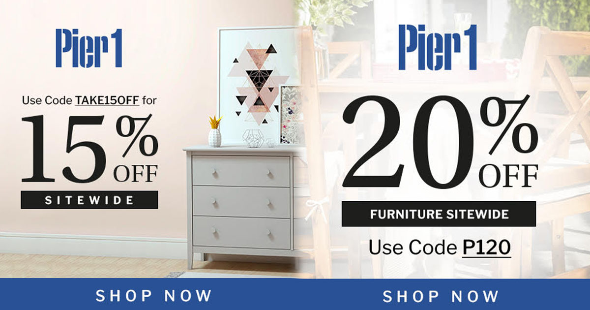 pier 1 coupons